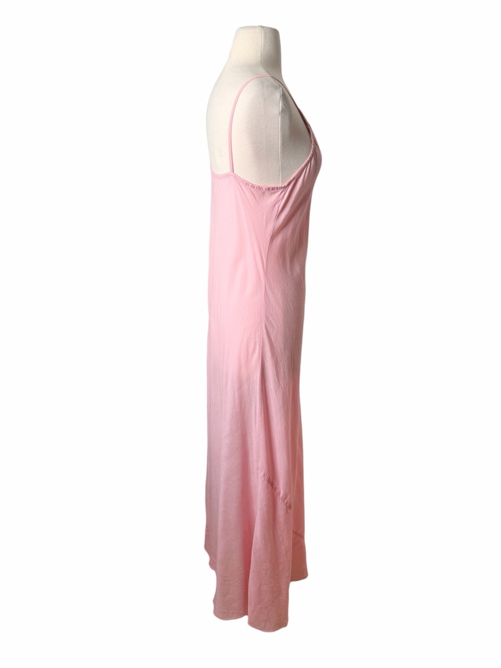 Vintage Cotton Lace Slip Maxi Dress. - Picture 7 of 7